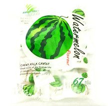 Watermelon Chewy Candy Haoliyuan Tasty Fruit Milk Party Supplies Snacks 2.4 Oz - £14.74 GBP