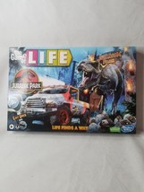 The Game of Life Jurassic Park Edition Family Board Game 2022 Hasbro NEW! V 1 - £20.24 GBP