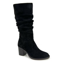 Kenneth Cole Reaction Women&#39;s Sonia Block Slouch Heel Tall Boot Sz 11 Bl... - $79.00