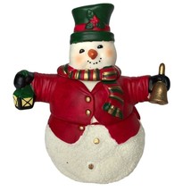 Snowman Potpourri Warmer Tea Candle Christmas Holiday Decor 3 Piece Set Artmark - £15.84 GBP