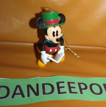 Disney Mickey Mouse Caroler Christmas Holiday Ornament - £19.77 GBP