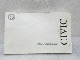 2002 Civic 2-Door Coupe Owners Manual 19297 - $13.85