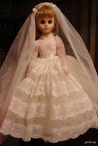 Madame Alexander Elise 17&quot; Bride Doll &quot;MA Elise&quot; Sleepy Eyes Vintage - £309.53 GBP