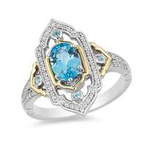 Enchanted Disney Princess Jasmine Fine jewelry, 925 Silver Engagement Ring - £86.31 GBP