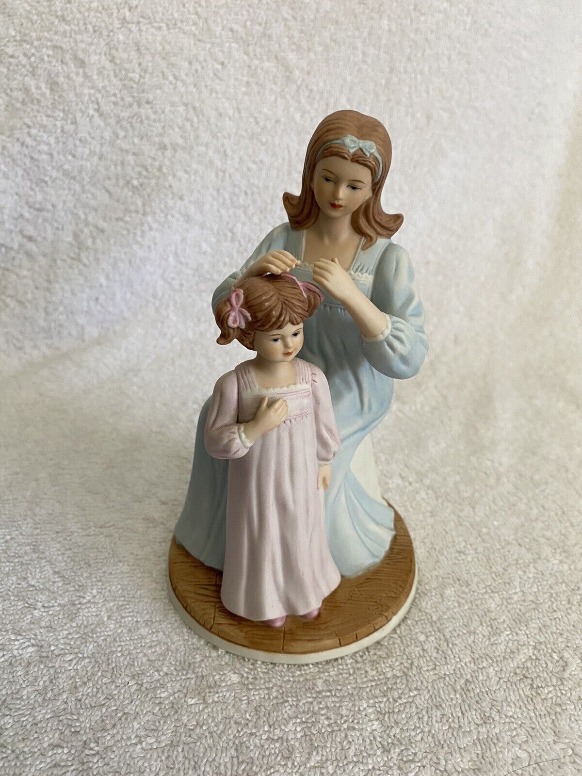 1986 Heritage House “My Mother’s Love” Mother & Daughter 6.5” Porcelain Figurine - $12.95