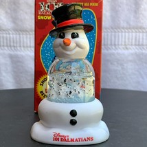 McDonalds Disney&#39;s 101 Dalmatians Snowman&#39;s Best Friend Snow Dome 1996 - £9.49 GBP