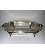 VINTAGE ROYAL ROCHESTER STUDIOS FRAUNFELTER Footed Stand W/ PYREX CG 145... - $42.08