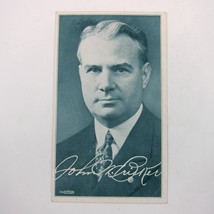 Postcard John W. Bricker Ohio Governor Election Campaign Vintage 1930s RARE - £7.89 GBP