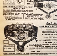 1900 Heidelberg Electric Belt Advertisement Victorian Sears Roebuck 5.25... - £14.49 GBP
