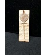 OLD Heart Stick Pin Lord's Prayer “Our Father” Etched Brass Religious UN... - €15,25 EUR OLD Heart Stick Pin Lord's Prayer “Our Father” Etched Brass Religious UN... - €15,25 EUR