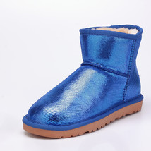 Women Australia Classic Style Snow Boots Winter Warm Leather Flats Warterproof H - £46.81 GBP