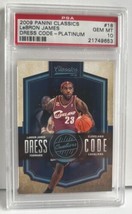 2009 Panini Classics Dress Code - Platinum LeBron James Psa10 (POP 1) - £1,437.45 GBP