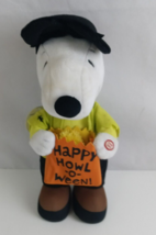 Halloween Snoopy Frankenbeagle and Woodstock Sound and Motion Peanuts Ha... - £11.62 GBP