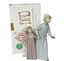 Lladro Nao Figurine 253 Sculpture Ninos Con Miedo Children Fear Box NIB Spain - £387.18 GBP