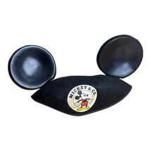 Mickey &amp; Co. Mickey Ears Black Hat Walt Disney Vintage Cap Black Plastic - $221.14 MXN
