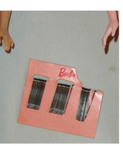 Barbie doll Color Magic hairstyling vintage pins metal on cardboard mark... - $22.99