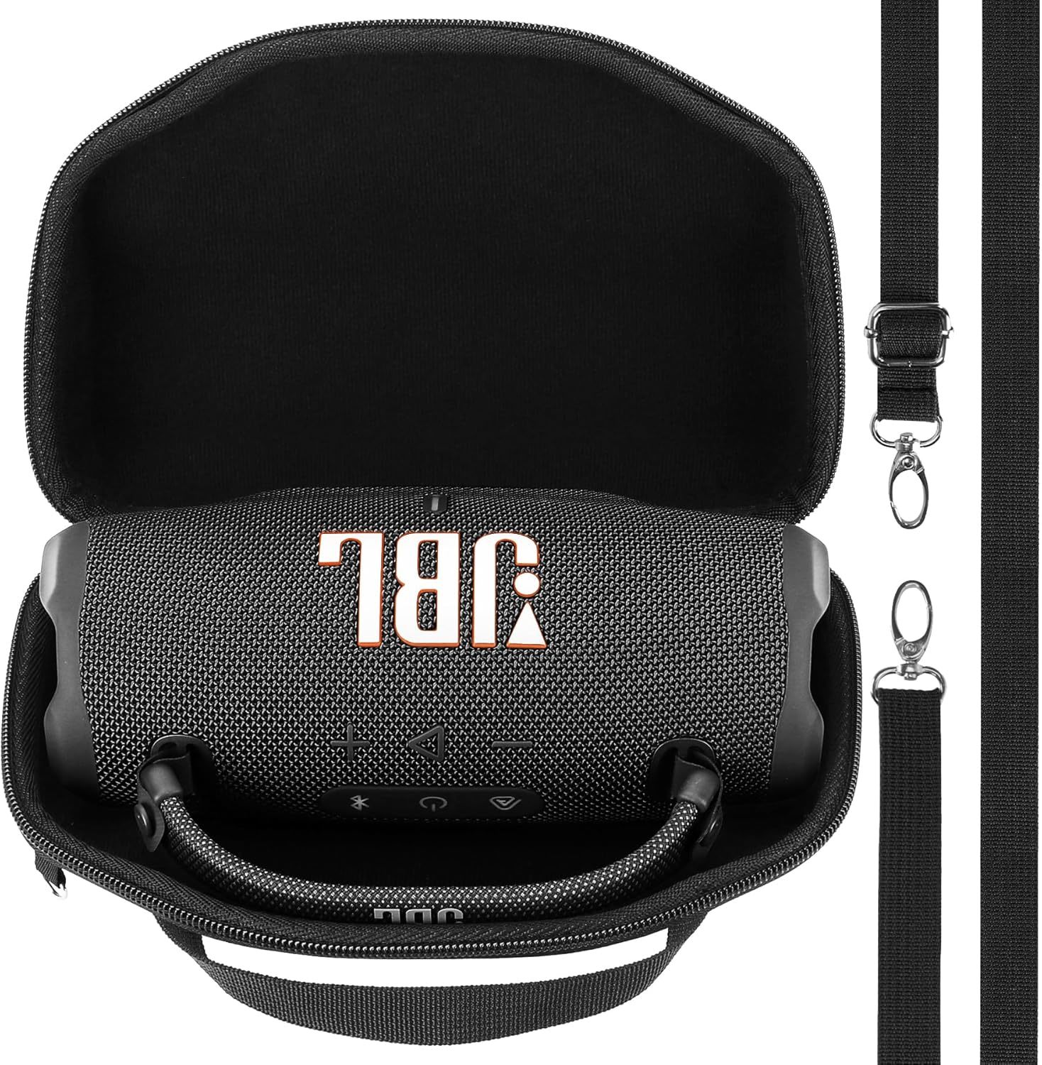 Hard Case Compatible With Jbl Charge 6 Waterproof Speaker (Black Case) - $33.95