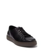 New Born Bayne Leather Low Top Lace Up Sneakers Oxfords Mens Black H3860... - $147.06 CAD