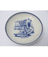 Vintage Delft Bowl Potter De Pottenbakker Dutch Calcium Nitrate 7&quot; Holland - $15.10