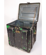 1942 US Army Ammo Crate Metal Storage Chest Box Industrial MK 2 982440 P... - €128,98 EUR