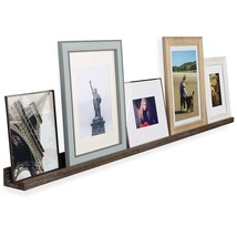 Ted Wall Mount Extra Long Narrow Picture Ledge Shelf Photo Frame Display - 60 In - £70.33 GBP