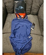 Speedo Women&#39;s Size 10/36 Team Navy Pro LT Swimsuit - $362.91 MXN