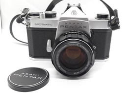 Asahi PENTAX Spotmatic SP With Takamura 50mm f/1.4 Lens From JAPAN - £95.63 GBP