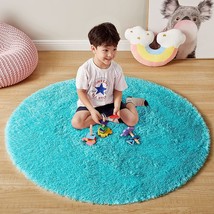 Fluffy Round Rugs - £22.67 GBP