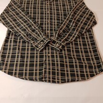 Ivy Crew Classics Mens Cotton Black & Yellow Plaid Button-Down Collar Shirt Sz L image 9