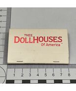 Matchbook Cover Thee Dollhouses Of America Sophisticated Adult Entertain... - $272.81 MXN