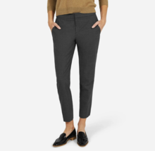 Everlane The Slim Wool Pant Gray charcoal Women size 00 - £52.93 GBP