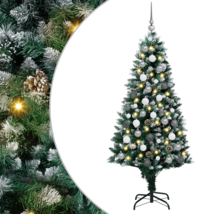  Artificial Christmas Tree with LED Strip Lights Other Green 70.9" PVC - $139.99