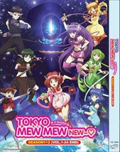 Anime DVD Tokyo Mew Mew New Season 1+2 English Subtitle Free Shipping - £21.52 GBP