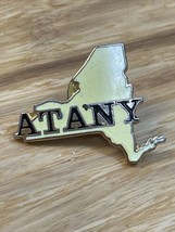 Vintage ATANY New York State Lapel Pin Pinback KG JD - £7.79 GBP