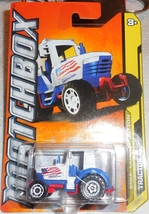 Matchbox 2012 MBX Construction &quot;Tractor&quot; #9 of 10 Mint Vehicle On Sealed Card - £2.34 GBP