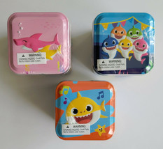 Baby Shark Surprise Tins Lot of 3 in New Sealed Condition - £17.05 GBP