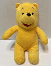 Vintage Disney Plush Winnie the Pooh Yellow with Red Mouth 9 inches - £10.28 GBP