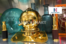 NauticalMart Brass Divers Helmet Ship Decor Mark V Scuba Diving Gift Item - $249.00