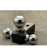 Trailer Hitch Tri-Ball Replacement  2” Square Shank - $55.09 CAD