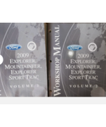 2009 FORD EXPLORER &amp; SPORT TRAC MERCURY MOUNTAINEER Service Shop Manual Set - $39.99