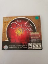 The Omega Stone - PC DVD ROM Video Game  - $7.91