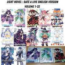 Date A Live Complete English Version Light Novel Vol 1-22 by Kōshi Tachibana DHL - $289.90