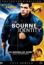 Bourne Identity...Starring: Matt Damon, Franka Potenta, Chris Cooper (used DVD) - £10.96 GBP