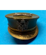 WWII, ARMY, OFFICER, CAP, SWEETHEART, BROOCH, LOCKET, ARTILLERY - $25.00
