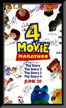 Toy Story 4 cast signed movie poster - £642.58 GBP