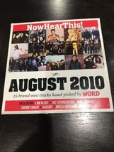 Now Hear This Word August 2010 CD Rare - $45.55