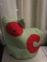 Green Plaid Cat Tea Cozy  - £8.33 GBP