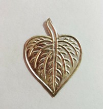 Plata pura 925 religiosa hindú Pipal Peepal sagrada hoja de higuera 2.3... - $19.07 CAD