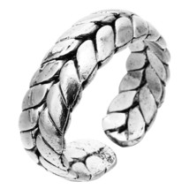 Vintage Retro Silver Color Snake Rings Metal Punk Cross Open Rings Design Finger - £7.13 GBP