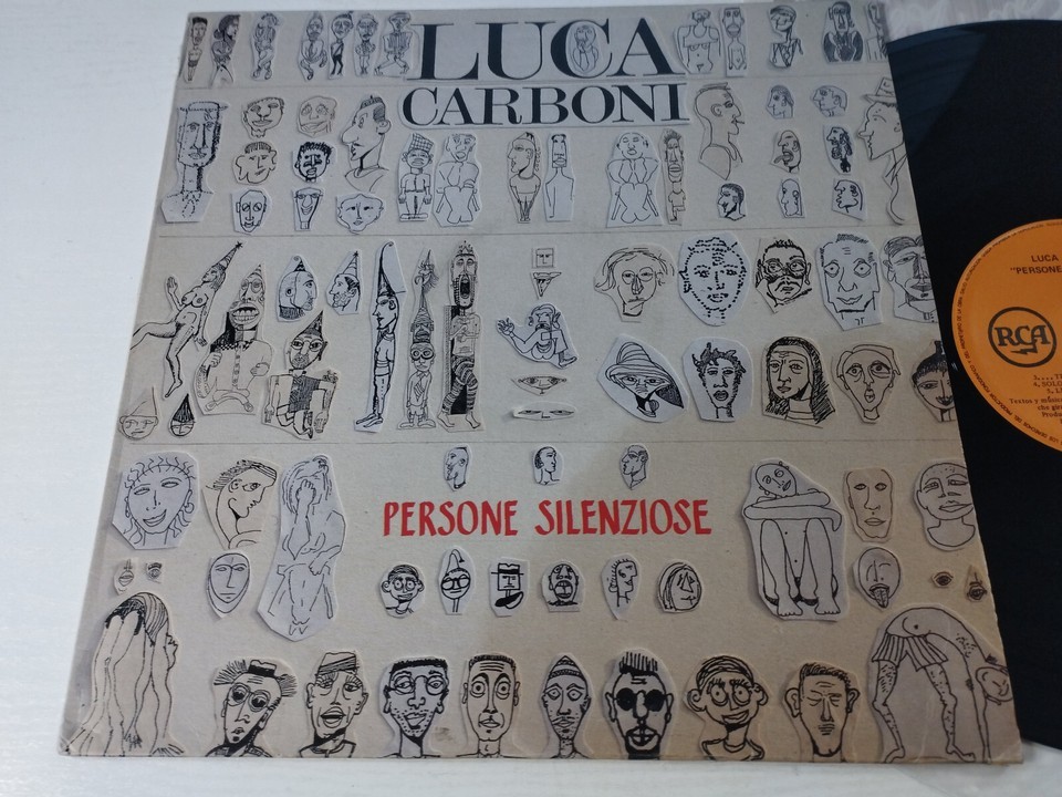 Luca Carboni Silent People RCA 1989 PL-74310 - LP Vinyl 12" VG/VG Am-
show or... Item image 2